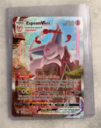 Espeon VMAX, graded 9.0