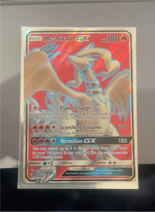 Reshiram GX, graded 9.0