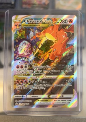 Charizard VSTAR, graded 9.5