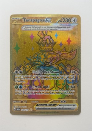 Terapagos ex, graded 9.5
