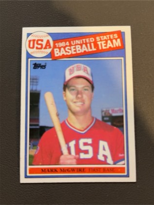 Mark McGwire, graded 2.5