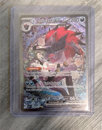 N's Zoroark ex, graded 9.5