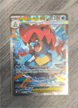 Mega Feraligatr ex, graded 9.5