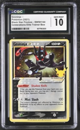 Greninja Star, graded 9.5