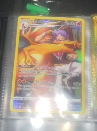 Charizard, graded 8.5