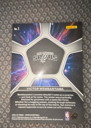 Victor Wembanyama, graded 9.0