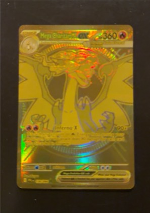 Mega Charizard X ex graded 8