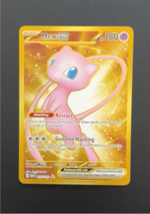 Mew ex, graded 9.0