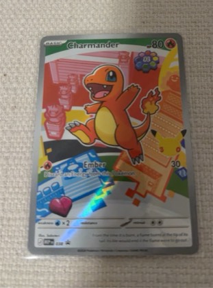 Charmander - 038 graded 6 & below