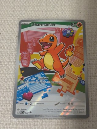 Charmander - 038 graded 6 & below