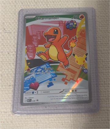 Charmander - 038, graded 9.0