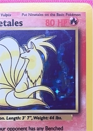 Ninetales, graded 8.0