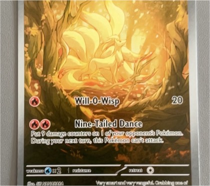 Ninetales, graded 8.0