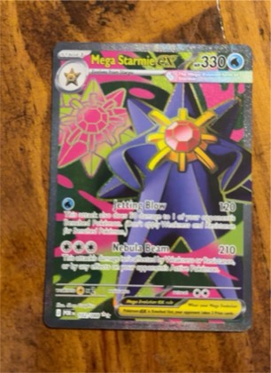 Mega Starmie ex, graded 8.0