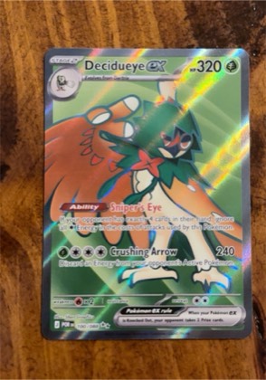 Decidueye ex, graded 9.0