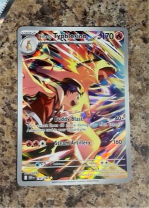 Ethan's Typhlosion, graded 8.0