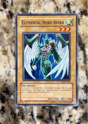 Elemental Hero Avian, graded 7.5