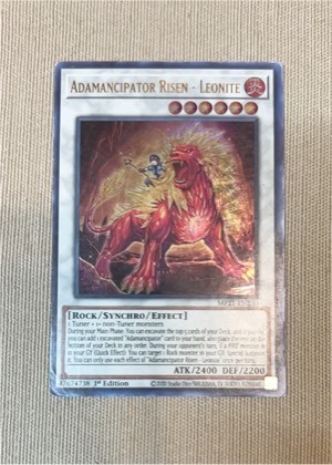 Adamancipator Risen - Leonite, graded 8.0