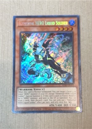 Elemental HERO Liquid Soldier, graded 8.5