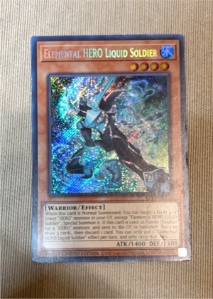 Elemental HERO Liquid Soldier, graded 8.0
