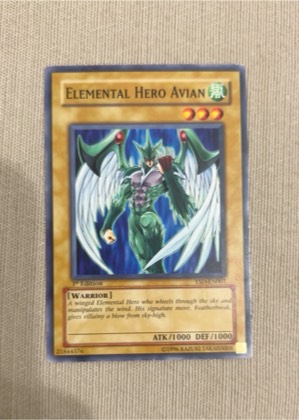 Elemental Hero Avian, graded 8.0
