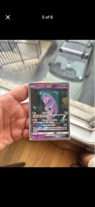 Mewtwo GX, graded 8.0