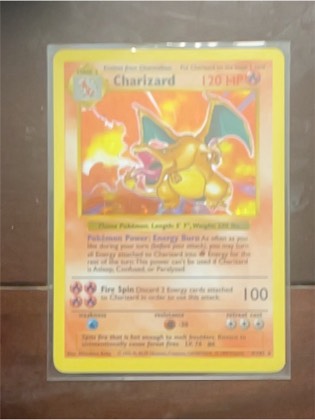 Charizard graded 8