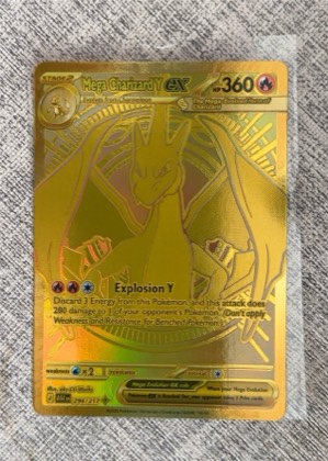 Mega Charizard Y ex, graded 7.5