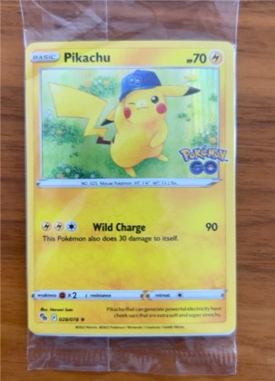 Pikachu (28), graded 9.5