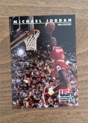 Michael Jordan, graded 8.5