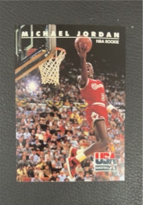 Michael Jordan, graded 7.5