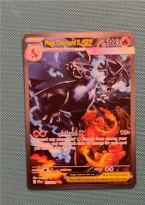 Charizard ex, graded 9.5