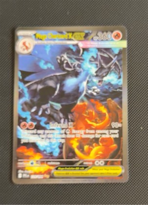 Mega Charizard X ex, graded 9.0