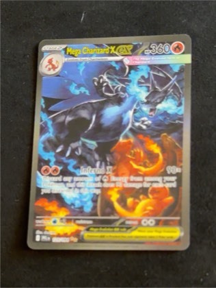 Charizard ex, graded 9.5