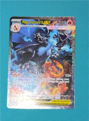 Mega Charizard X ex, graded 2.0