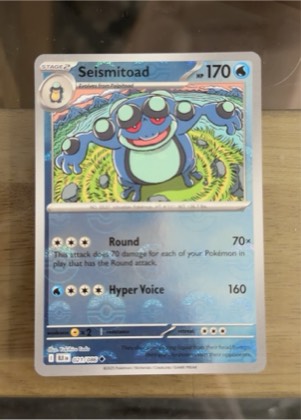 Seismitoad, graded 8.3