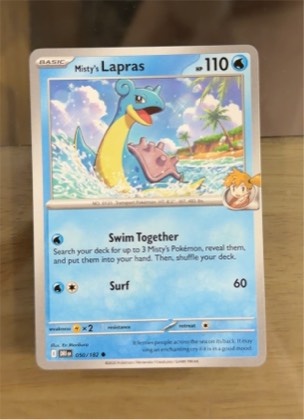 Misty's Lapras, graded 9.5
