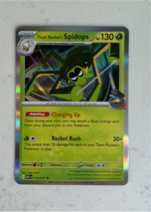 Team Rocket's Spidops, graded 9.5