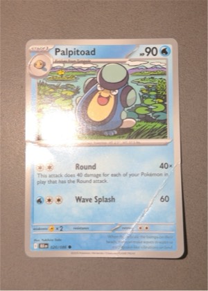 Palpitoad, graded 1.0