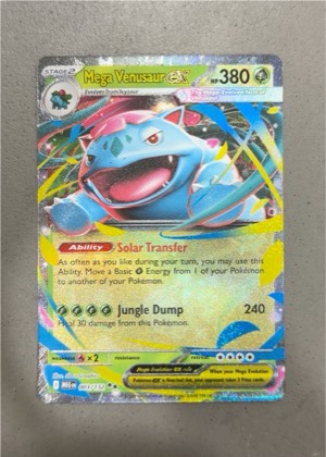 Mega Venusaur EX, graded 9.5
