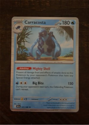 Carracosta, graded 9.5