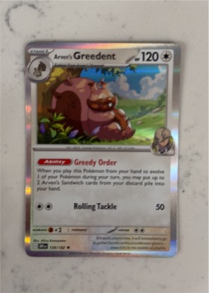 Arven's Greedent, graded 8.5