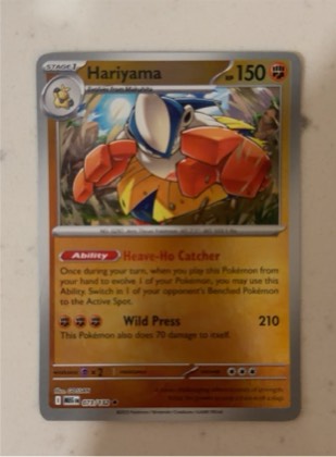 Hariyama, graded 9.0