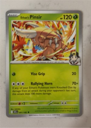 Ethan's Pinsir, graded 9.5