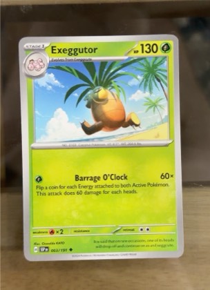 Exeggutor, graded 9.3