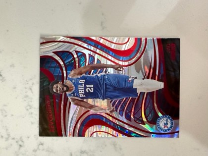 Joel Embiid, graded 8.5