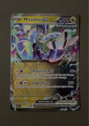Miraidon ex, graded 8.0