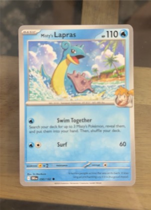 Misty's Lapras, graded 10.0