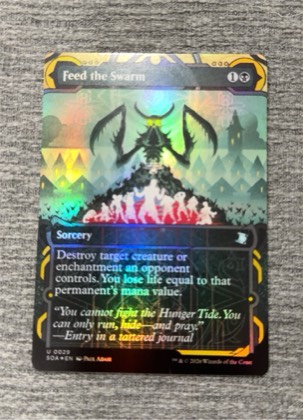 Feed the Swarm, graded 9.5