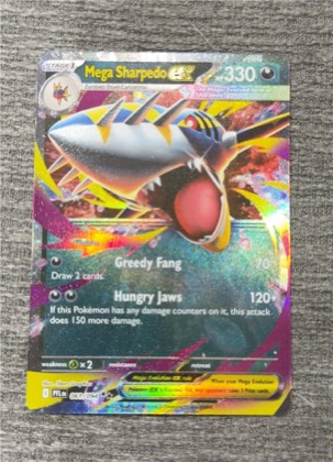Mega Sharpedo ex, graded 9.5